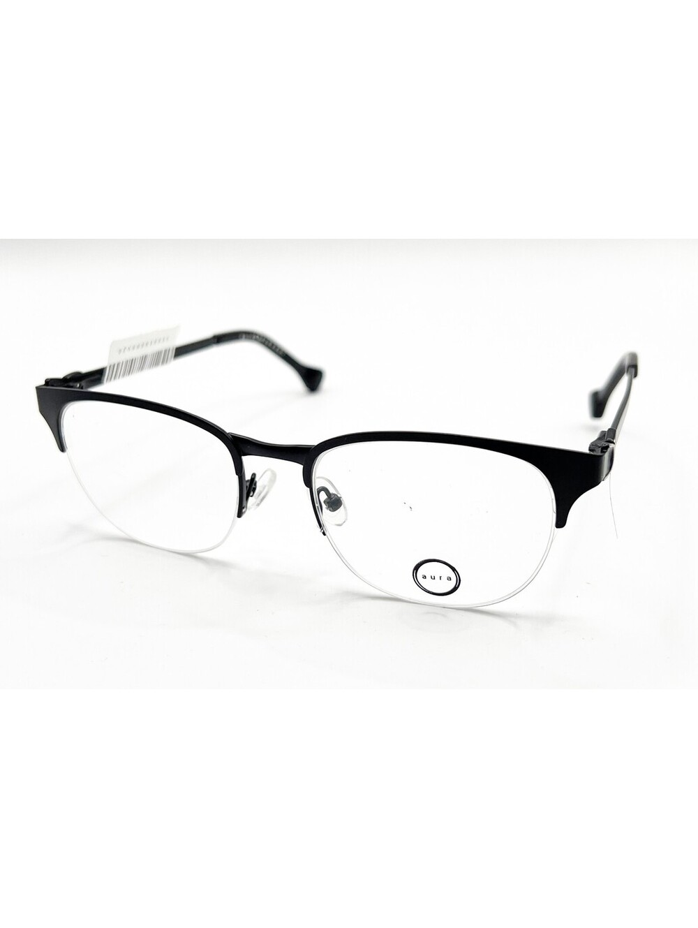 Aura Eyewear Elizabeth Blk Black Authentic Eyeglasses 50-18-135